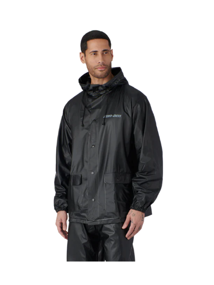 Chaqueta anti-barro hombre negra