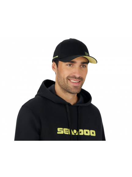 Gorra unisex Sea-Doo, negra